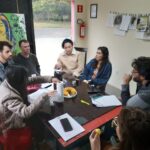 As reuniões são básicas, memso antes de gravar